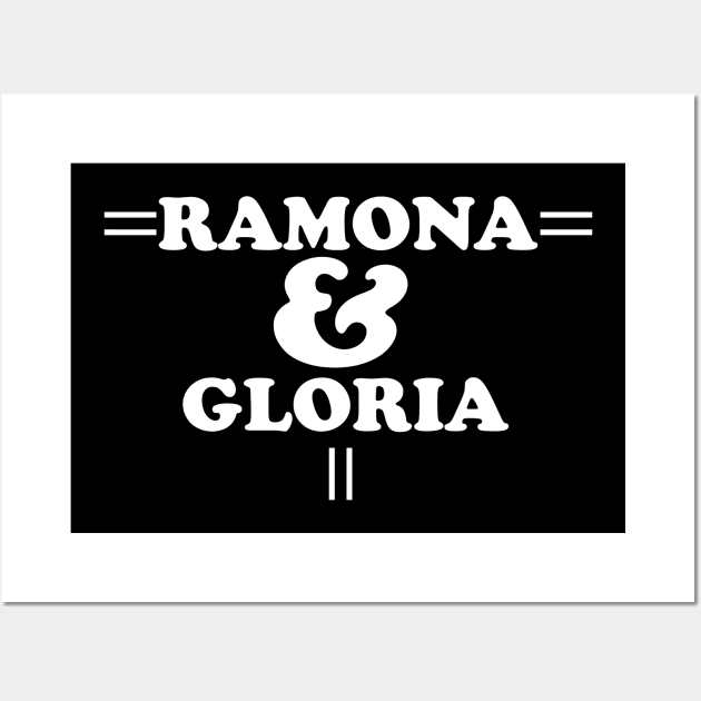 Ramona & Gloria Wall Art by Akung